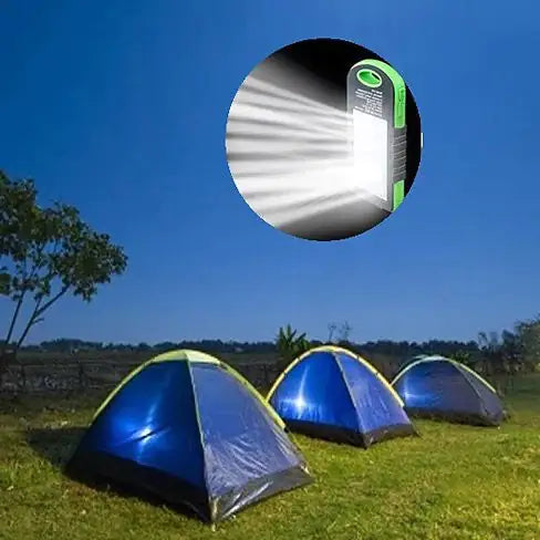 EcoBright Solar PowerBank with Dual USB and 12 LEDs